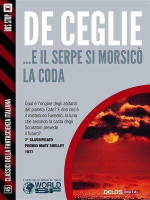 cover image of E il serpe si morsicò la coda